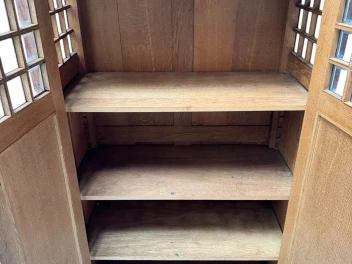 Arts & Crafts Armoire or Bookcase In the style of Architect Lauweriks, 1890s